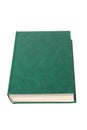 Blank green book Royalty Free Stock Photo