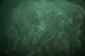 Blank green chalkboard Royalty Free Stock Photo