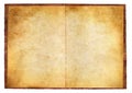 Blank grunge burnt paper Royalty Free Stock Photo