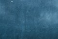 Blank grunge concrete wall blue color for texture Royalty Free Stock Photo