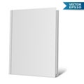 Blank hardcover book