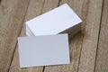 Blank index card Royalty Free Stock Photo