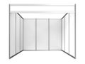 Blank Indoor Exhibition Trade Booth