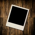 Blank instant photo frames Royalty Free Stock Photo