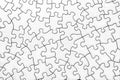 Blank Jigsaw Royalty Free Stock Photo