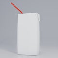 Blank juice boxes. Retail package mockup. 3d rendering Royalty Free Stock Photo