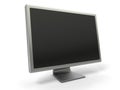 Blank LCD computer monitor Royalty Free Stock Photo