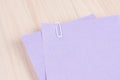 Blank lilac paper Royalty Free Stock Photo