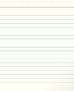 Blank lined paper Royalty Free Stock Photo