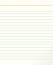 Blank lined paper Royalty Free Stock Photo