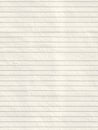 Blank Lined Paper Sheet Ideal for Note Taking, Writing, or Creative Expression in Various Projects and Learning Environments Royalty Free Stock Photo