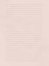 Blank lined pink paper background, Texture of art paper. Royalty Free Stock Photo