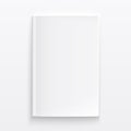 Blank magazine template with soft shadows. Royalty Free Stock Photo