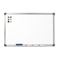 Blank magnetic dry erase whiteboard