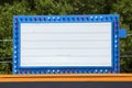 Blank Marquee Royalty Free Stock Photo