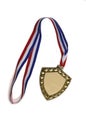 Blank Medallion with Ribbon