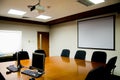 Blank meeting room