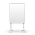 Blank metal sandwich board