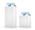 Blank Milk Carton Boxes