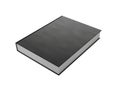 Blank mockup black book cover isolated on a white background Royalty Free Stock Photo