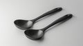 Blank mockup of a set of lightweight and durable nylon ladles perfect for soups sauces and stews.