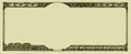 Blank money background Royalty Free Stock Photo