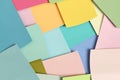 Blank Multicolor paper card palette Texture background Royalty Free Stock Photo