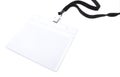 Blank name tag Royalty Free Stock Photo