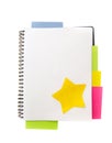 Blank note book Royalty Free Stock Photo