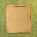 Blank note paper on textured background