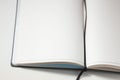 Blank notebook pages on white background Royalty Free Stock Photo