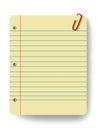 Blank notepad