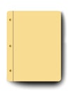 Blank notepad