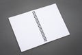 Blank notepad notebook Royalty Free Stock Photo