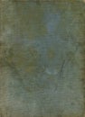 Blank old book cover canvas background. Vintage texture weathered fabric background.