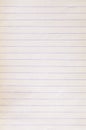 Blank old lined paper background texture Royalty Free Stock Photo