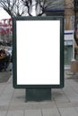 Blank One Vertical Poster Billboard - Including cl