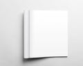 Blank open magazine Royalty Free Stock Photo