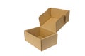 Blank Open Paper Box. Royalty Free Stock Photo
