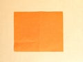 blank orange tag label Royalty Free Stock Photo
