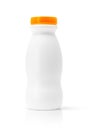 blank packaging beverage plastic bottle isolated on white background with clipping path Royalty Free Stock Photo