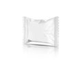 Blank packaging candy palstic sachet isolated on white Royalty Free Stock Photo