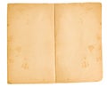 Blank Pages From Faded Book (XXL) Royalty Free Stock Photo