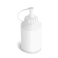 blank paint bottle