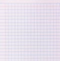 Blank paper background - blue grid pattern Royalty Free Stock Photo