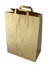 Blank paper-bag Royalty Free Stock Photo