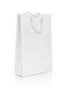 Blank paper bag Royalty Free Stock Photo