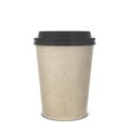 Blank paper coffee cup mock up Royalty Free Stock Photo