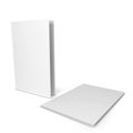 Blank paper folder