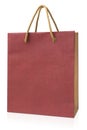 Blank paper gift bag